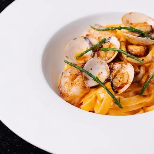 Pasta z owocami morza
