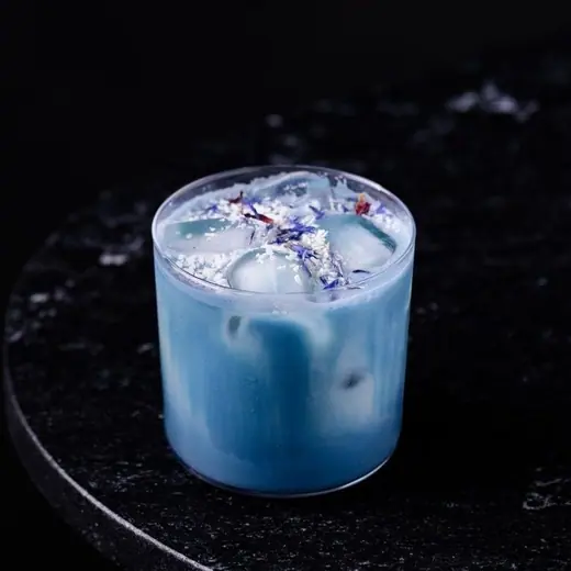 Blue Matcha Latte ICED