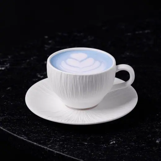 Blue Matcha Latte HOT