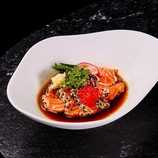 Salmon Tataki