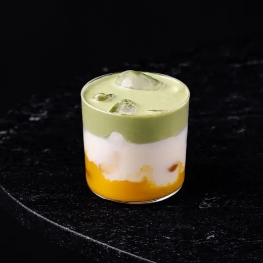 Mango Matcha Latte ICED